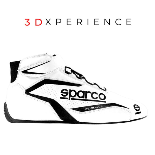 BOTAS SPARCO FORMULA WHITE