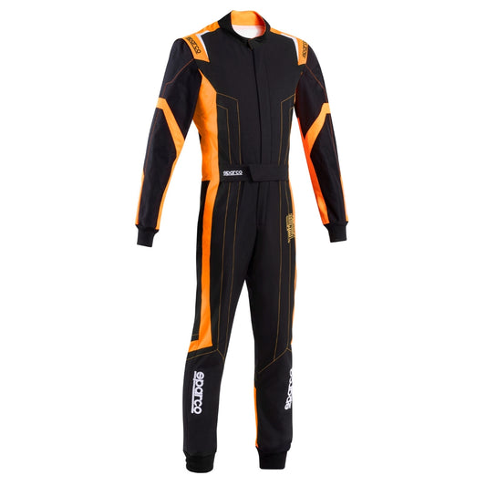 BUZO SPARCO THUNDER ADVANCED BLACK AND ORANGE