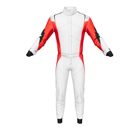 BUZO SPARCO COMPETICION 2022 / BLANCO Y ROJO