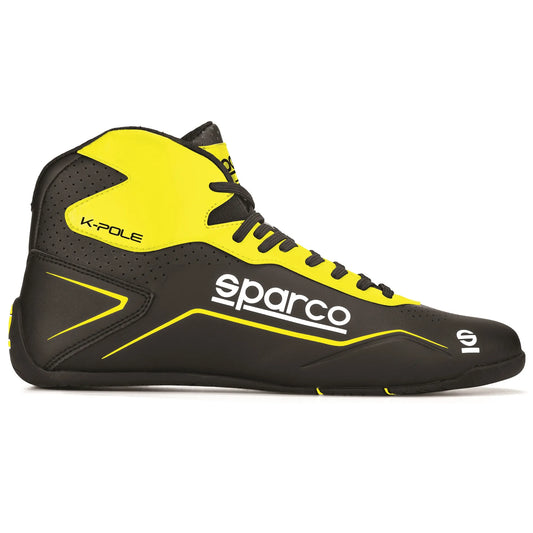 BOTAS SPARCO K-POLE BLACK AND YELLOW FLUOR