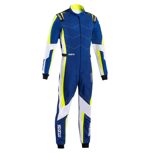 BUZO SPARCO KERB ADVANCED BLUE AND FLUOR YELLOW