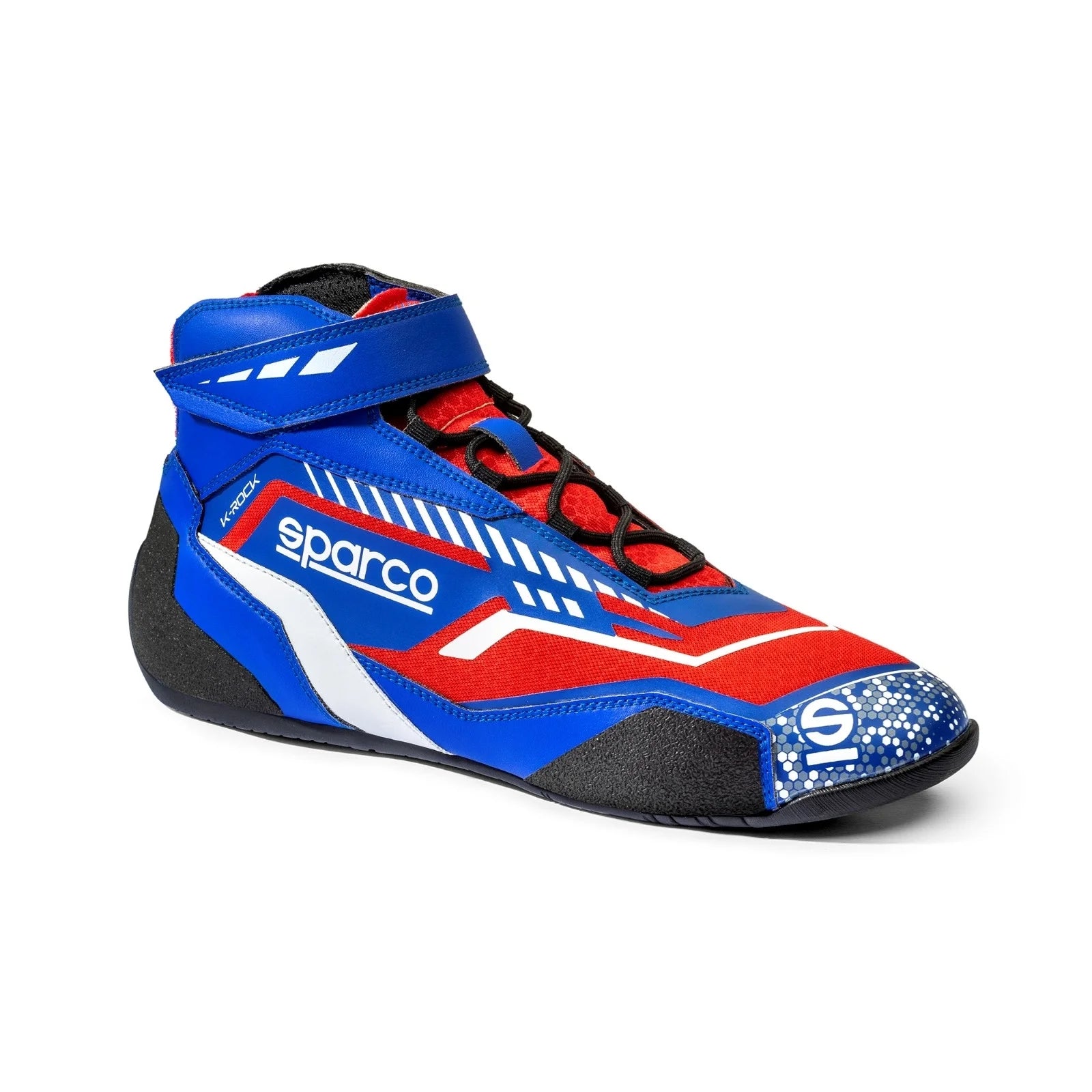 BOTAS SPARCO K-ROCK BLUE AND RED