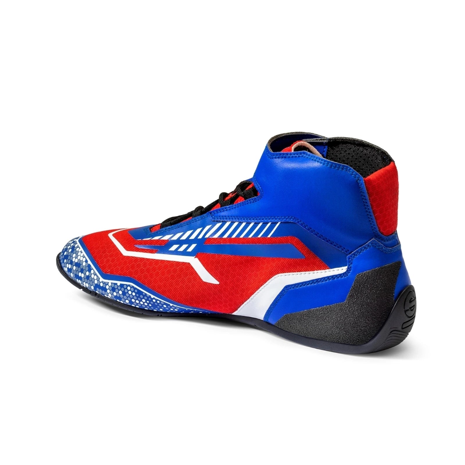 BOTAS SPARCO K-ROCK BLUE AND RED