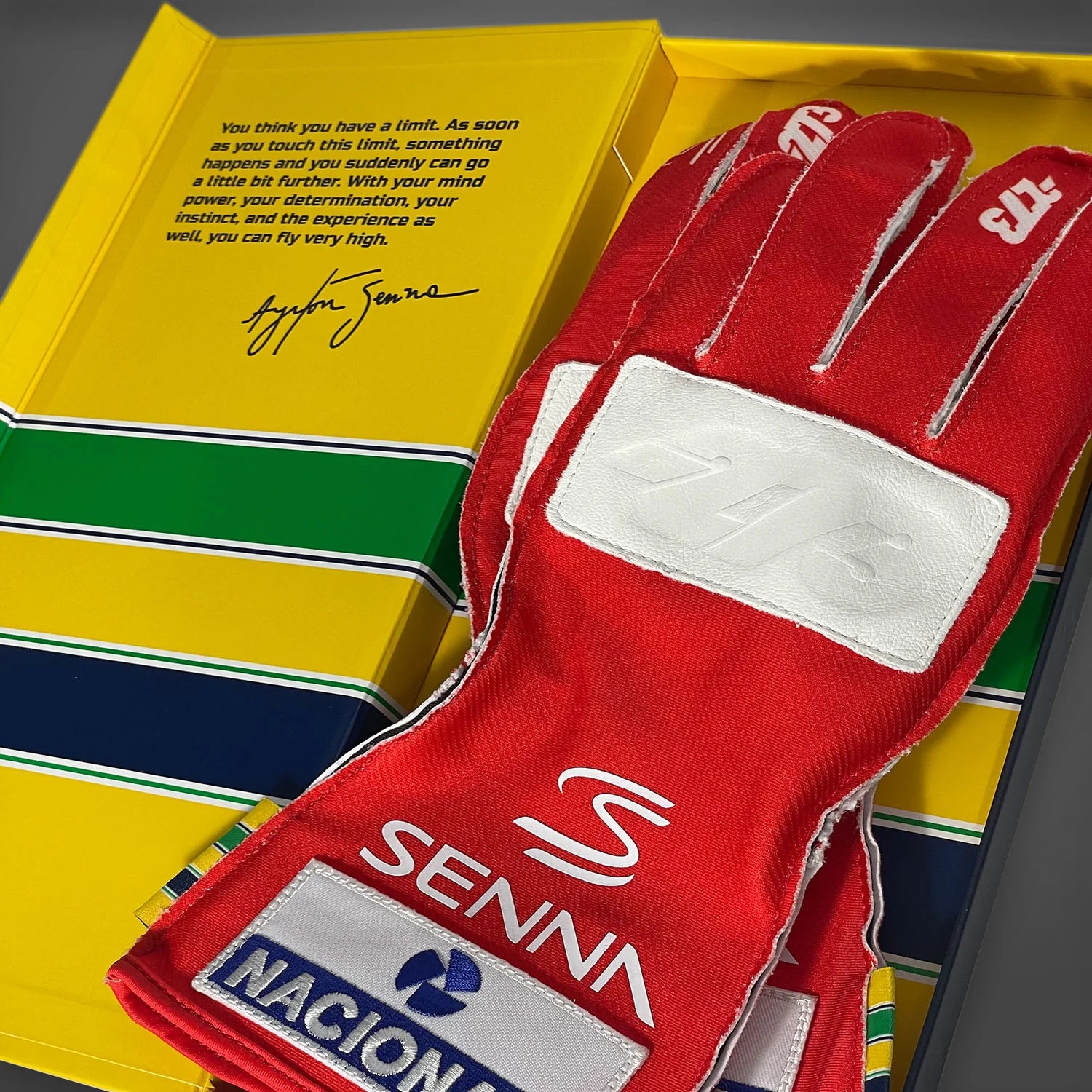 -273 AYRTON SENNA RED