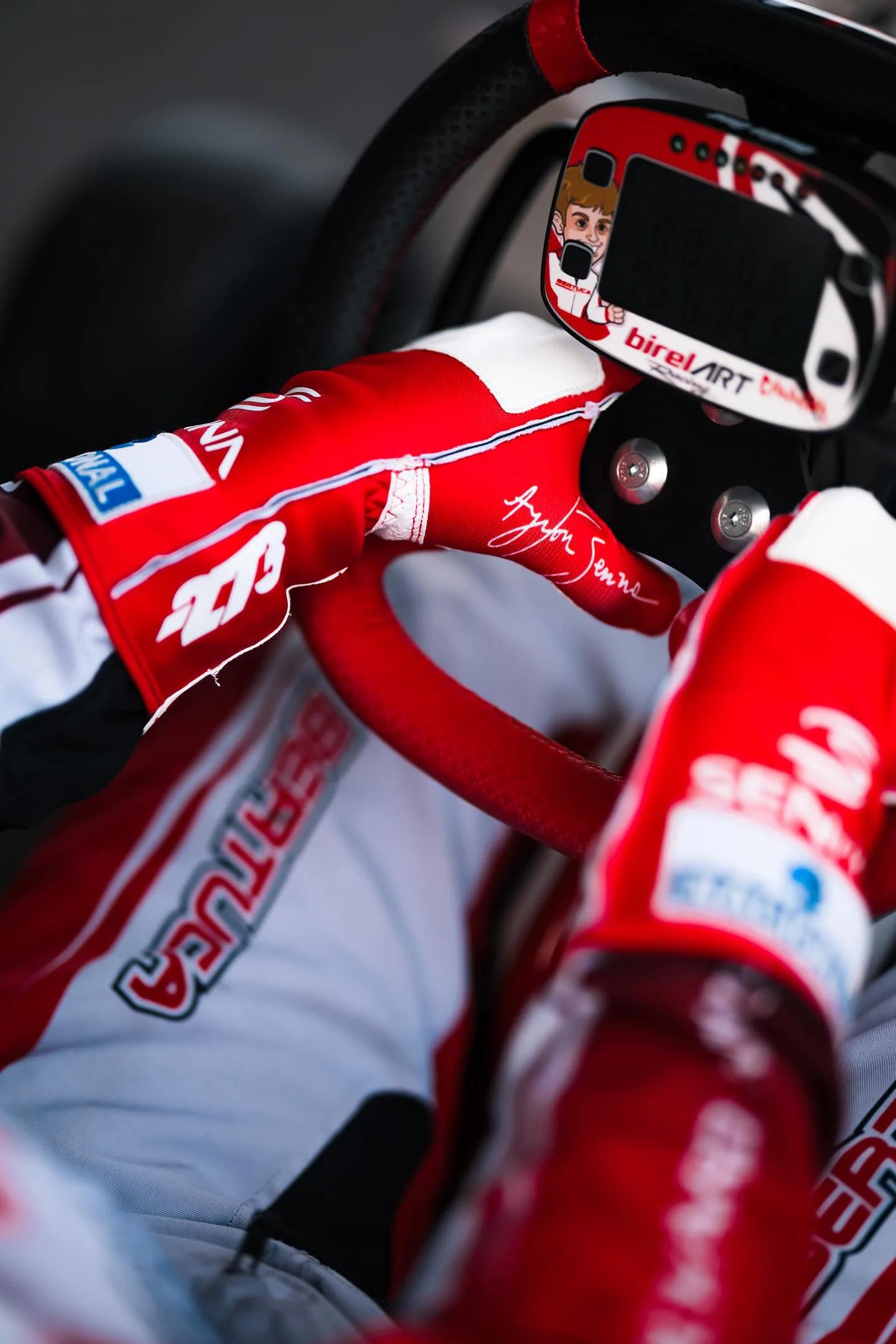 -273 AYRTON SENNA RED