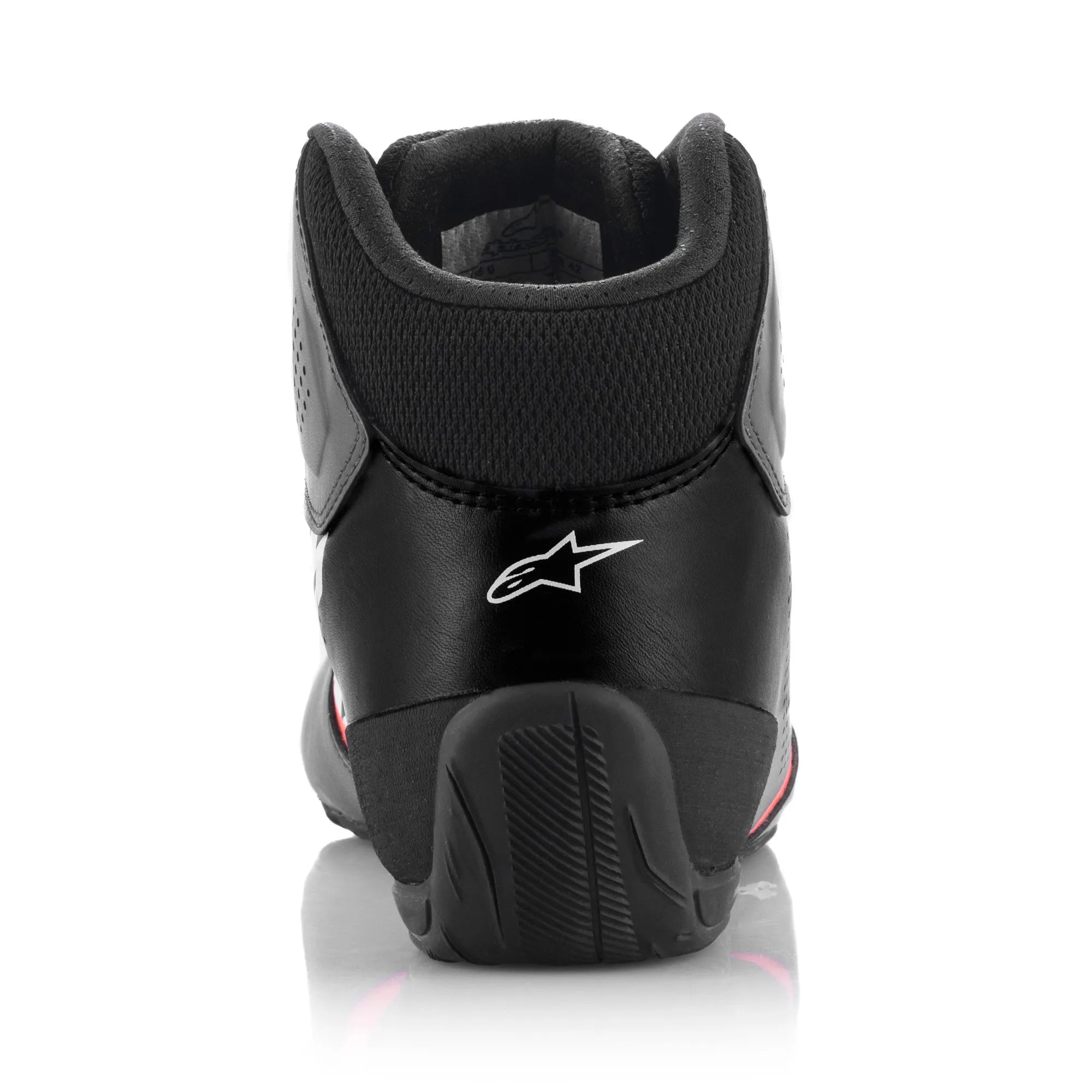 BOTAS ALPINESTARS TECH-1 K START  V2 LIGHT BLACK AND RED FLUOR