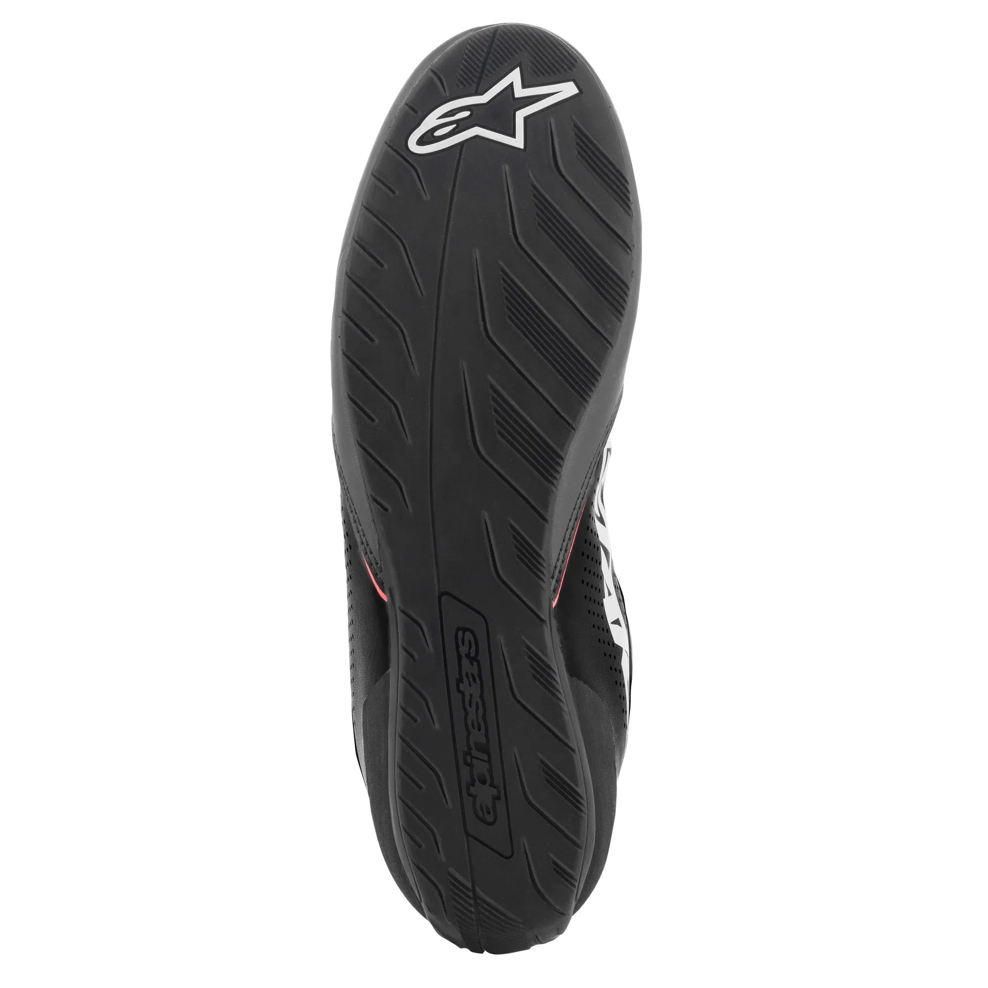 BOTAS ALPINESTARS TECH-1 K START  V2 LIGHT BLACK AND RED FLUOR