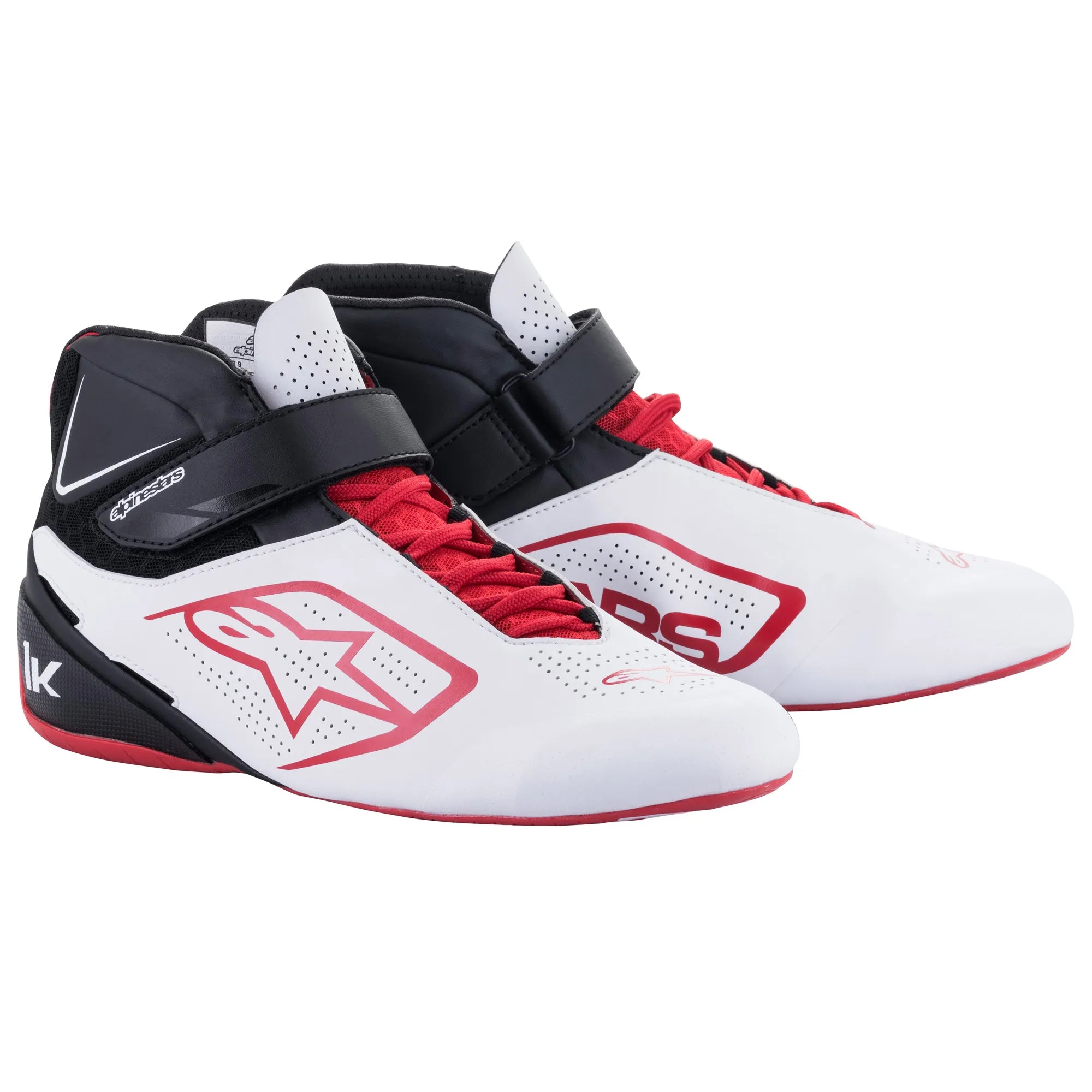BOTAS ALPINESTARS TECH-1 K V2 WHITE AND RED