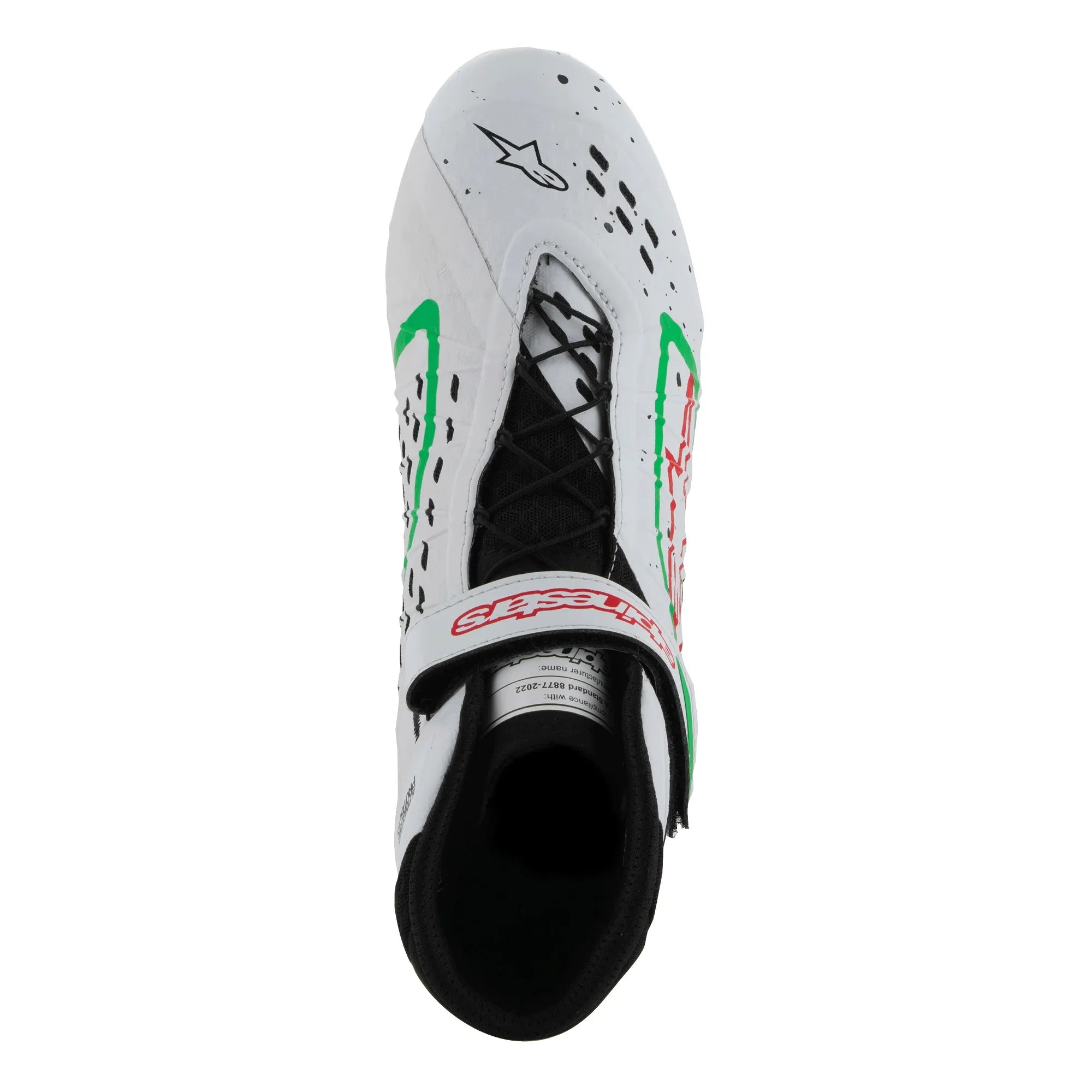 BOTAS ALPINESTARS TECH-1 KX V3 FIA WHITE GREEN