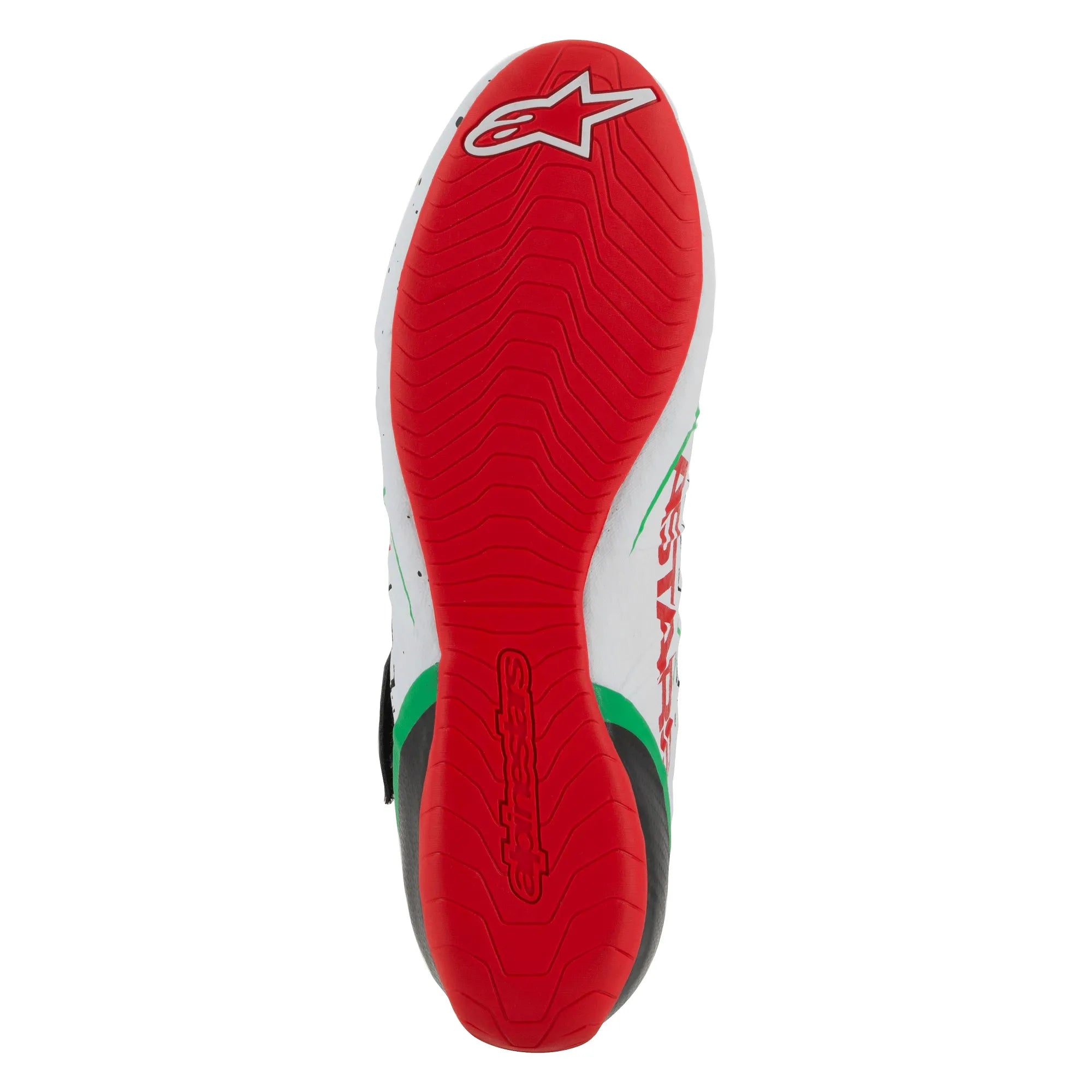 BOTAS ALPINESTARS TECH-1 KX V3 FIA WHITE GREEN