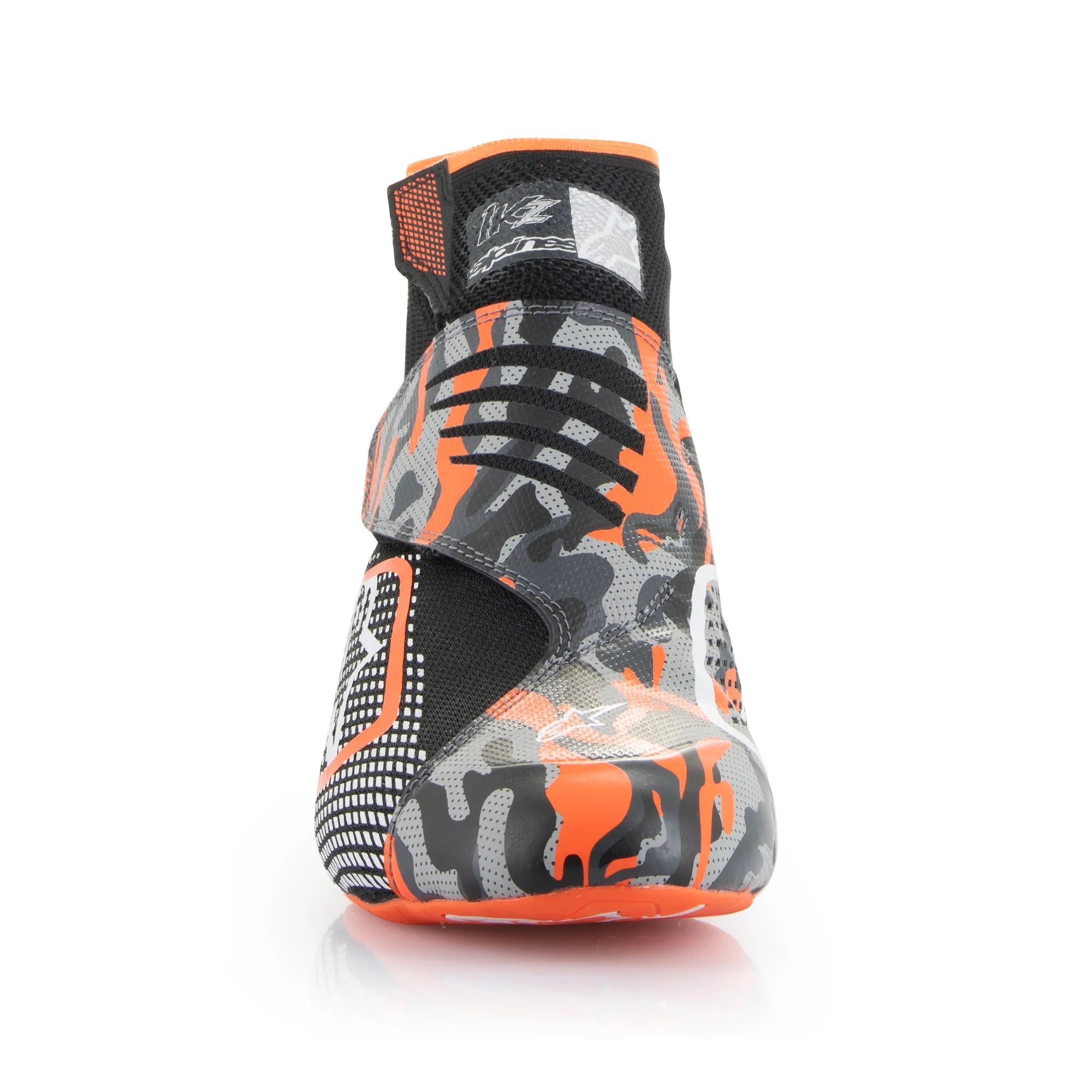 BOTA ALPINESTARS TECH-1 KZ V2 FLUOR ORANGE CAMO