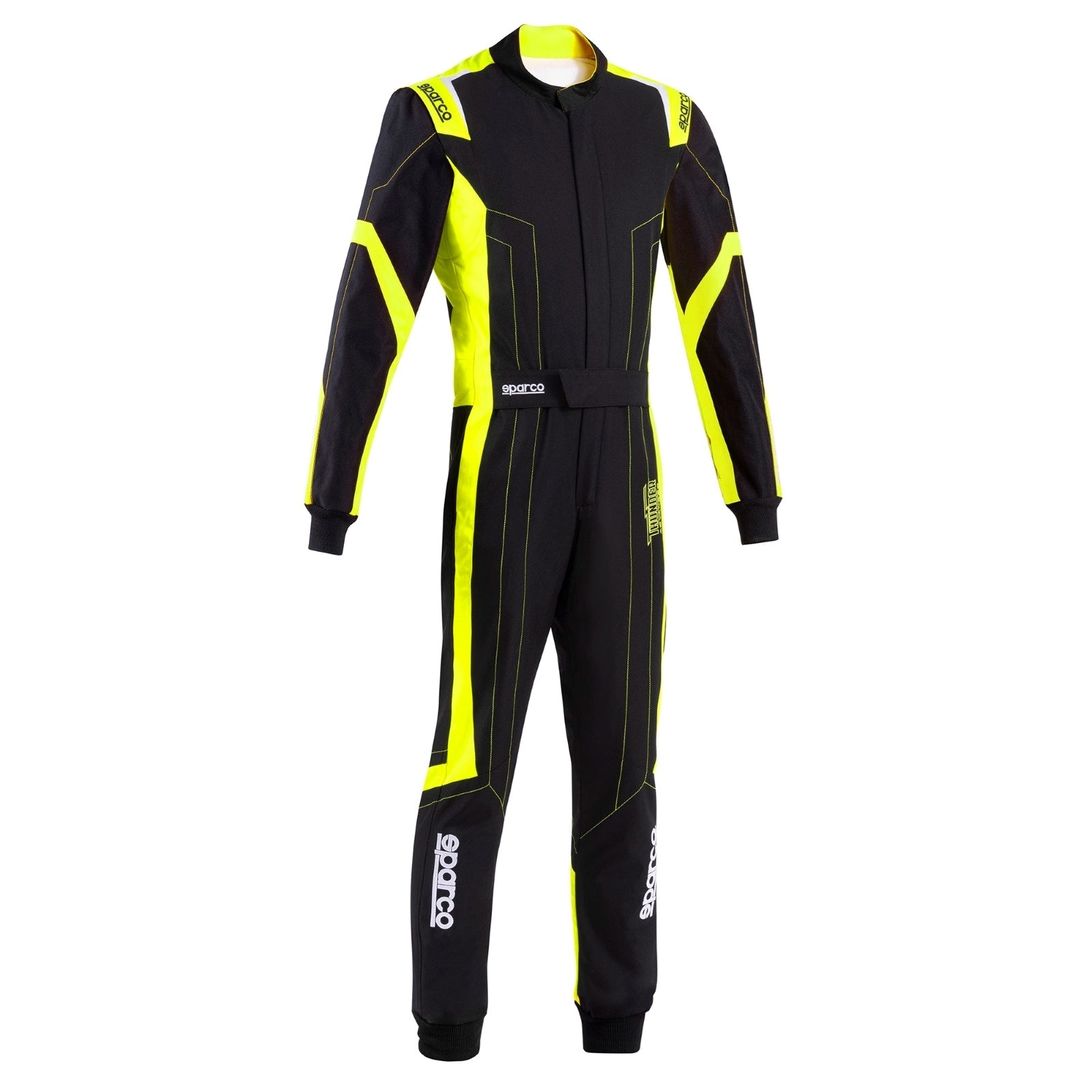 BUZO SPARCO THUNDER ADVANCED BLACK AND FLUOR YELLOW
