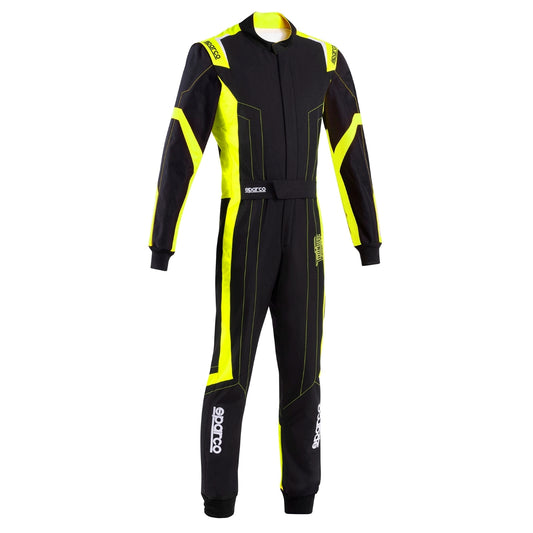 BUZO SPARCO THUNDER ADVANCED BLACK AND FLUOR YELLOW