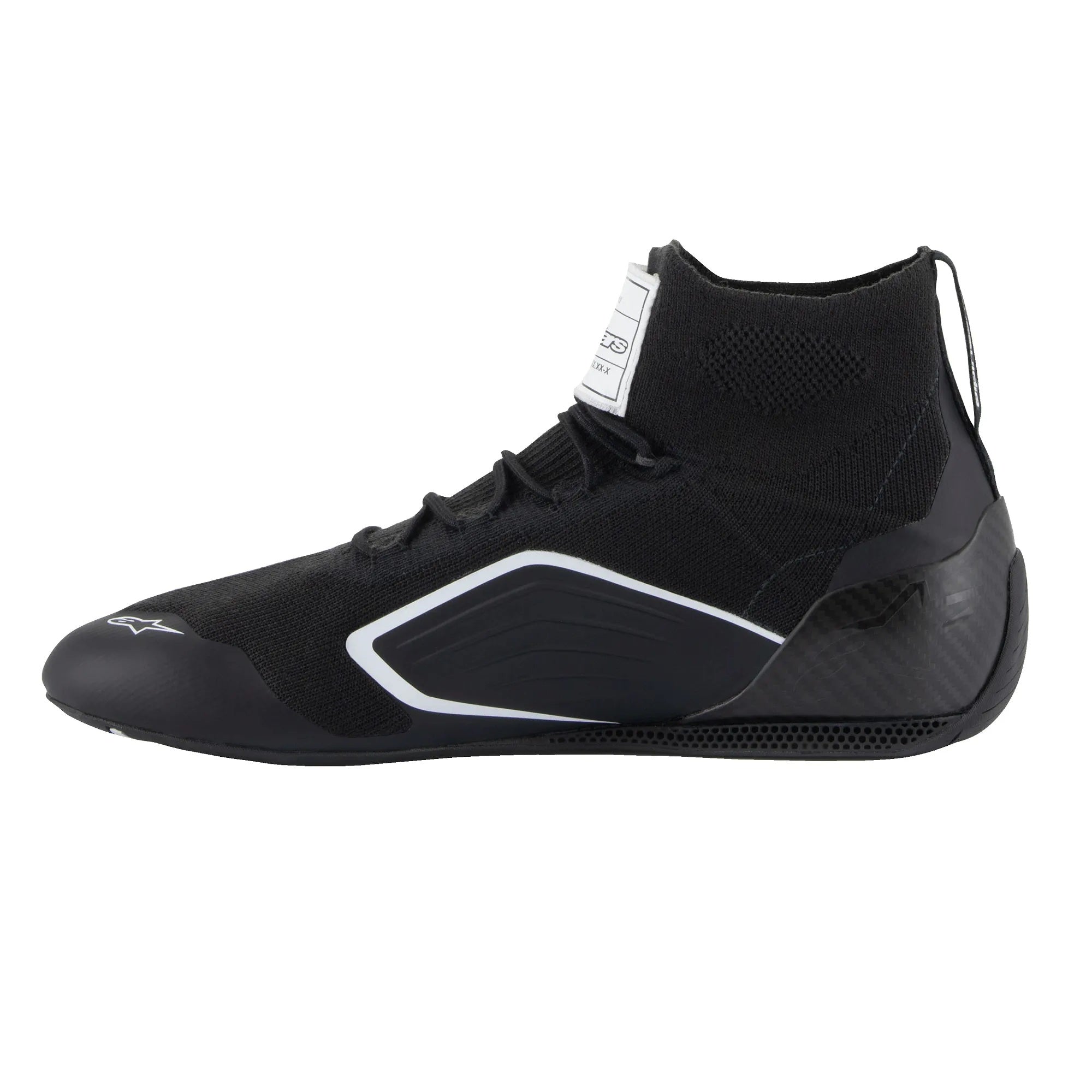 BOTAS ALPINESTARS SUPERTECH BLACK VISTA TRASERA
