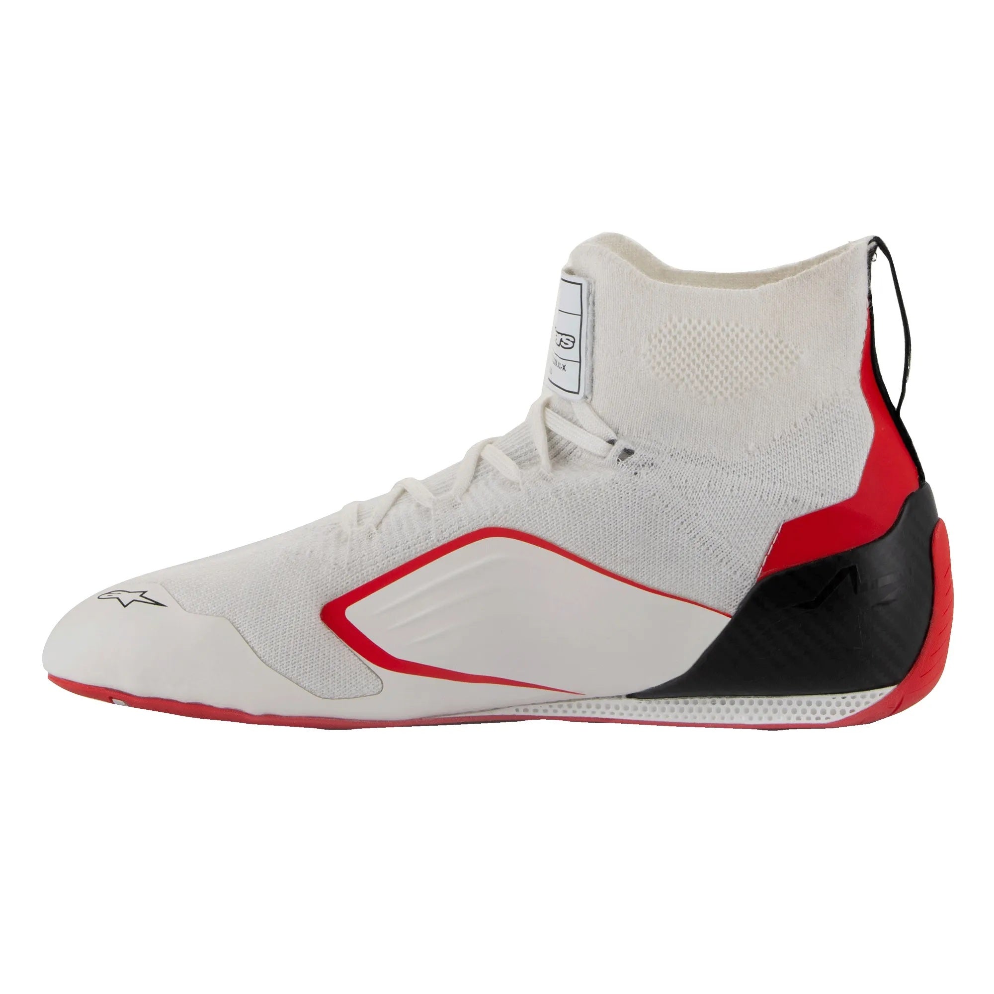 BOTAS ALPINESTARS SUPERTECH WHITE VISTA TRASERA