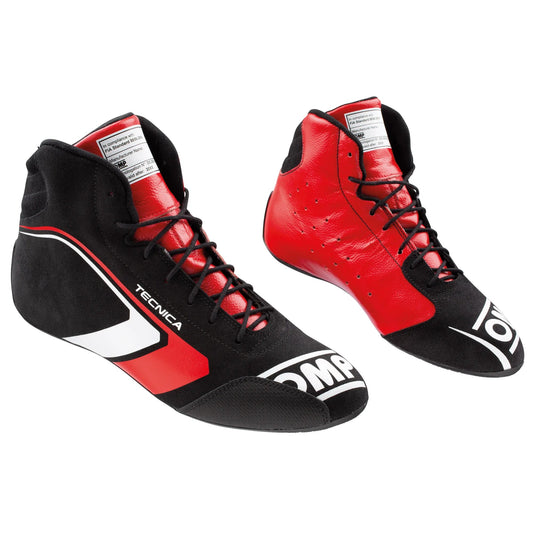 BOTAS OMP TECNICA MIX BLACK RED - INFINITY+