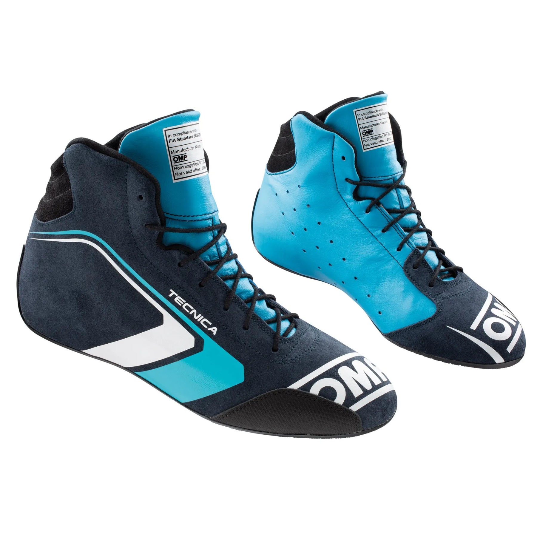 BOTAS OMP TECNICA MIX BLUE CYAN - INFINITY+