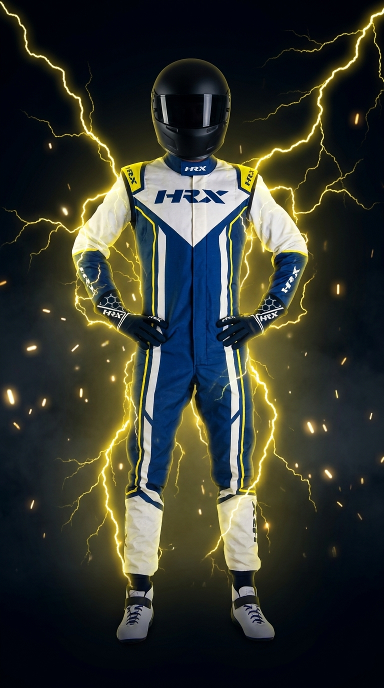 TRAJE HRX EMOZIONE BLUE