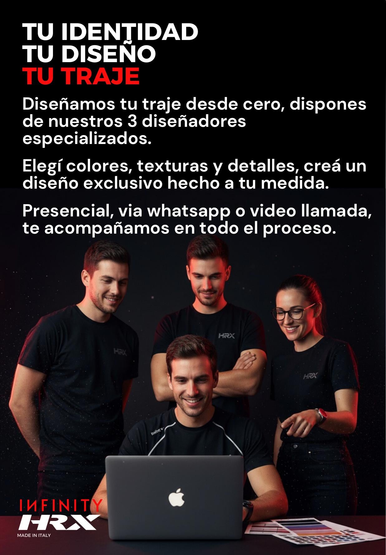 Diseño personalizado HRX con Infinity+