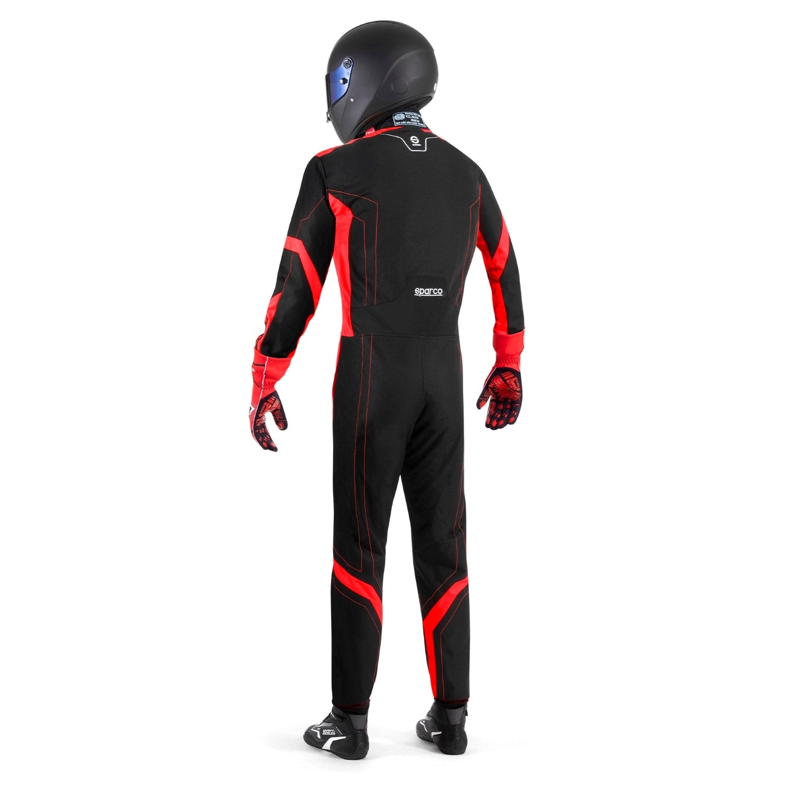 BUZO SPARCO THUNDER ADVANCED BLACK AND RED