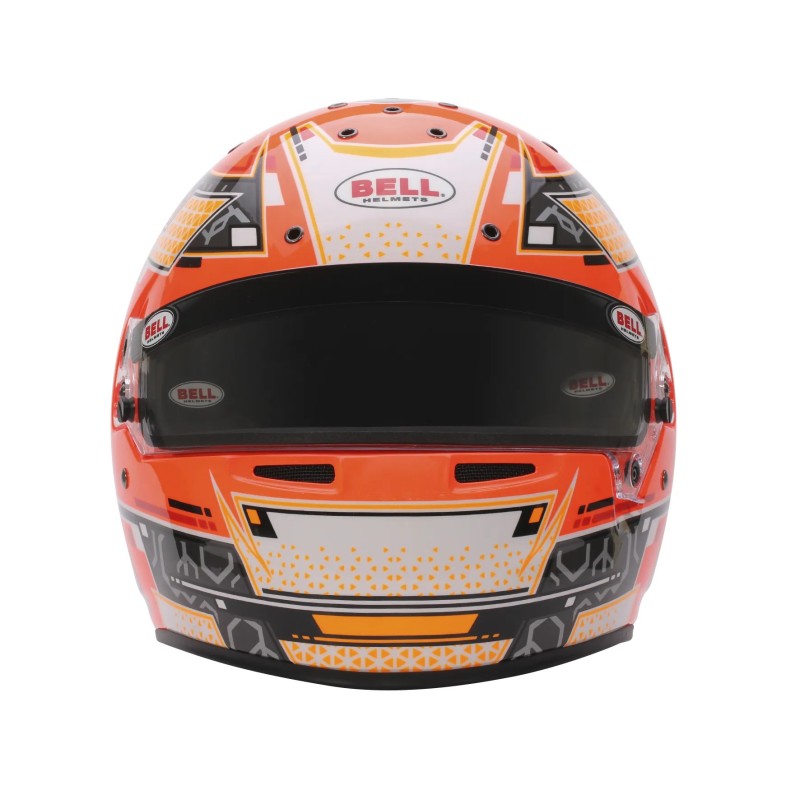 BELL RS7-K STAMINA ANTHRACITE ORANGE - detalle