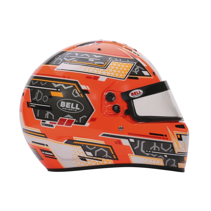BELL RS7-K STAMINA ANTHRACITE ORANGE - detalle adicional