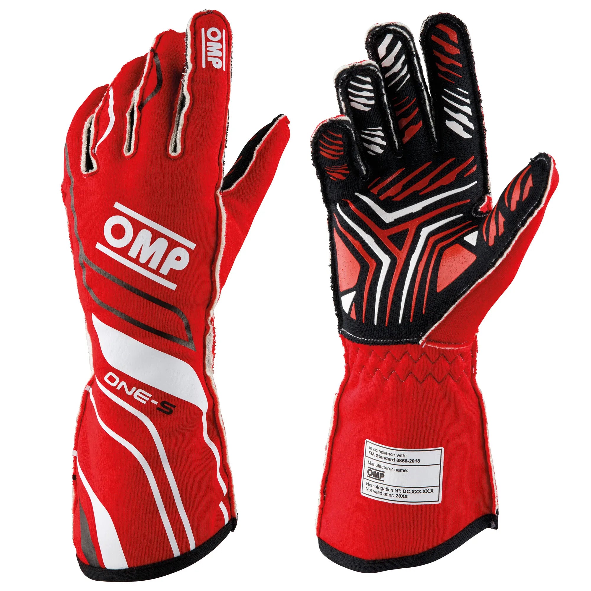 GUANTES OMP ONE S RED LOVER