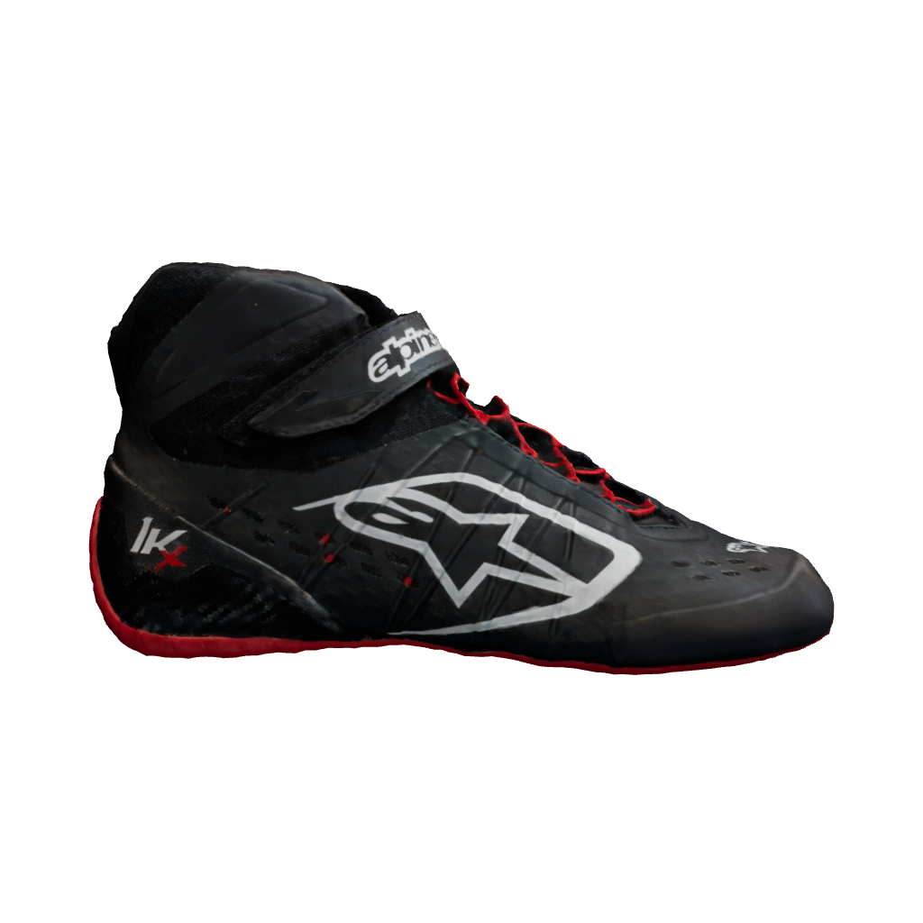 BOTAS ALPINESTARS TECH-1 KX V2 BLACK AND RED