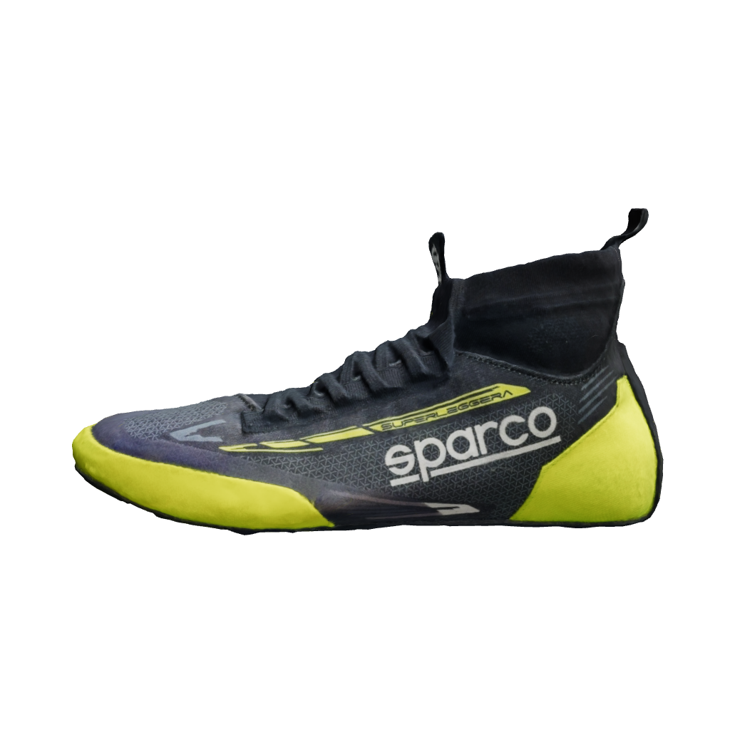 BOTAS SPARCO SUPERLEGGERA BLACK FLUOR