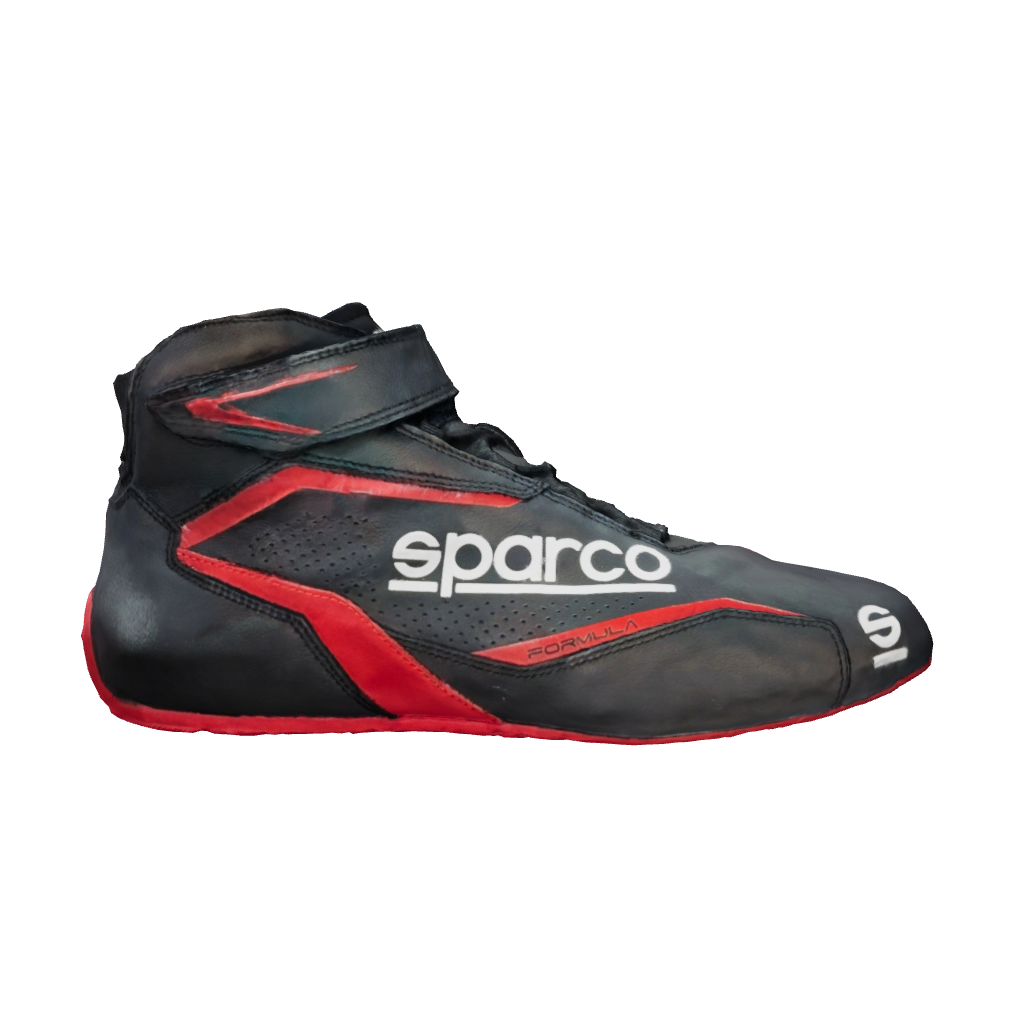 BOTAS SPARCO FORMULA BLACK RED