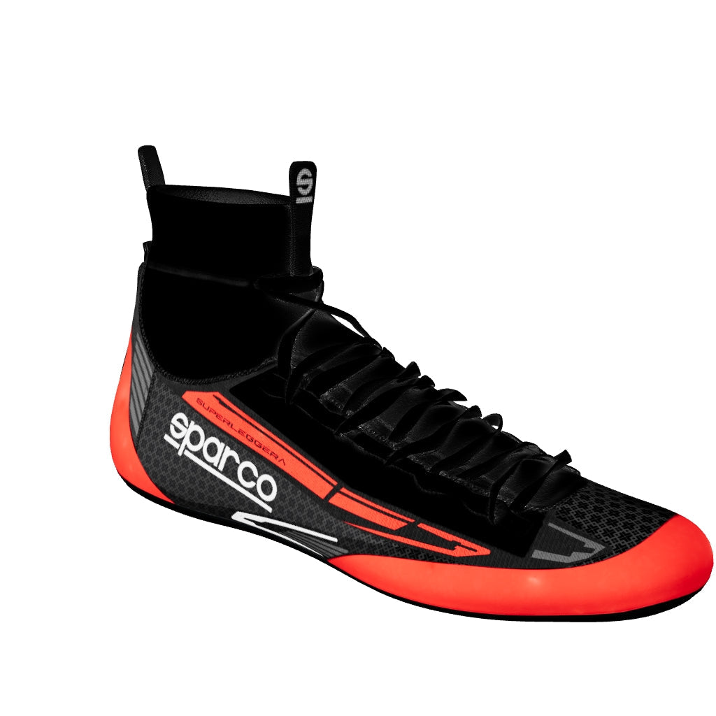 BOTAS SPARCO SUPERLEGGERA BLACK RED