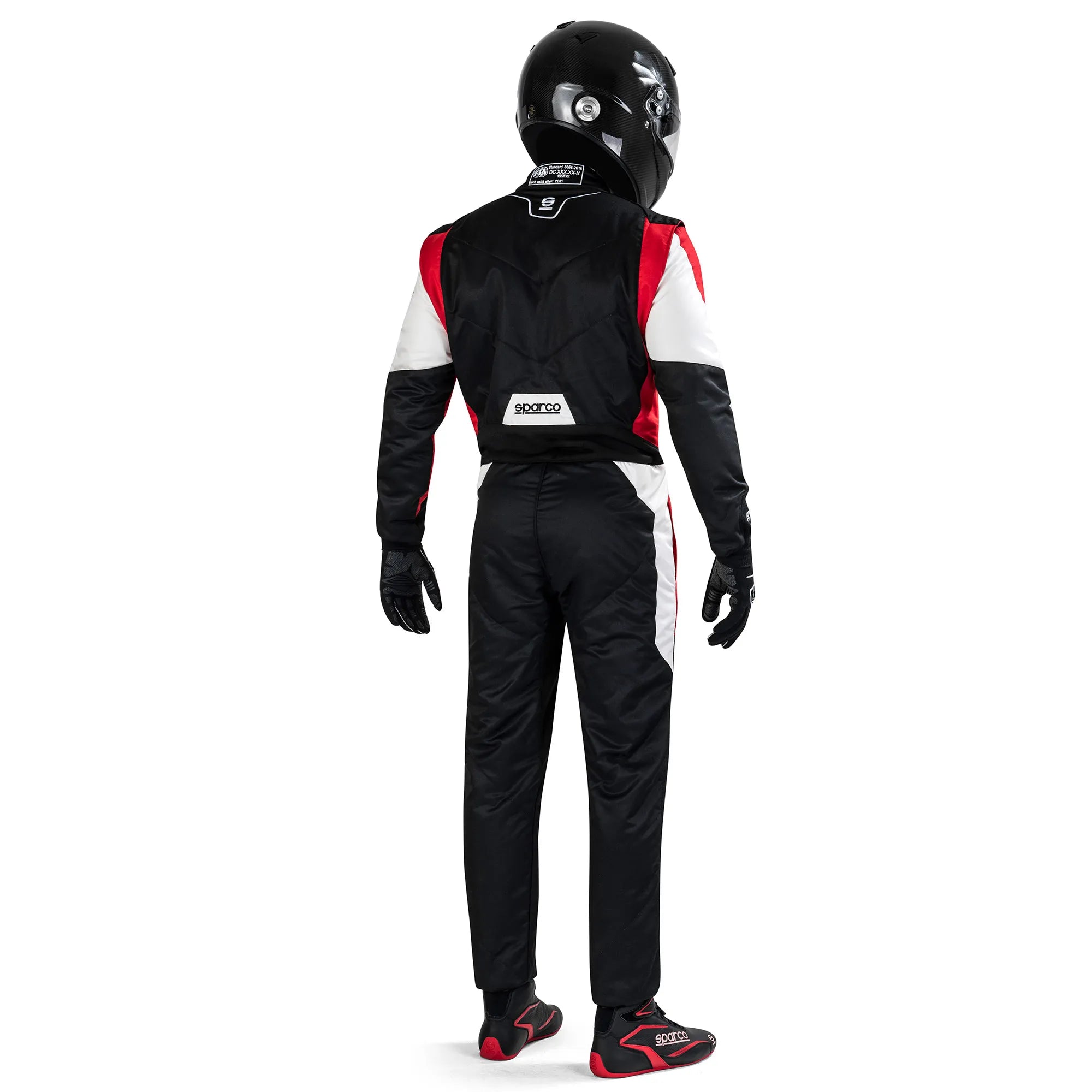 BUZO SPARCO COMPETICION 2022 / NEGRO Y ROJO
