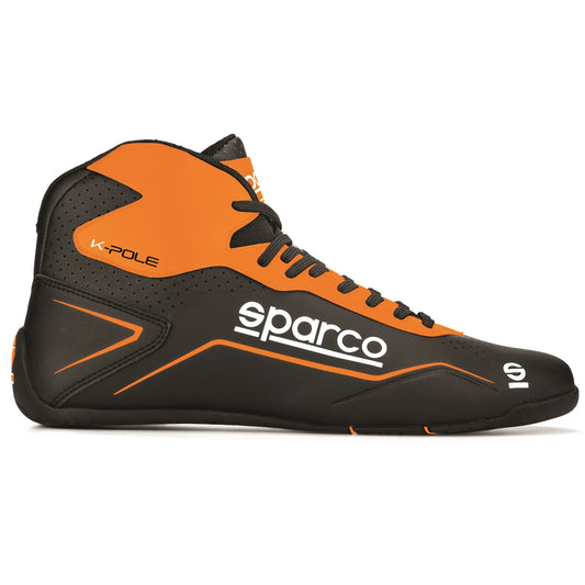 BOTAS SPARCO K-POLE BLACK AND ORANGE